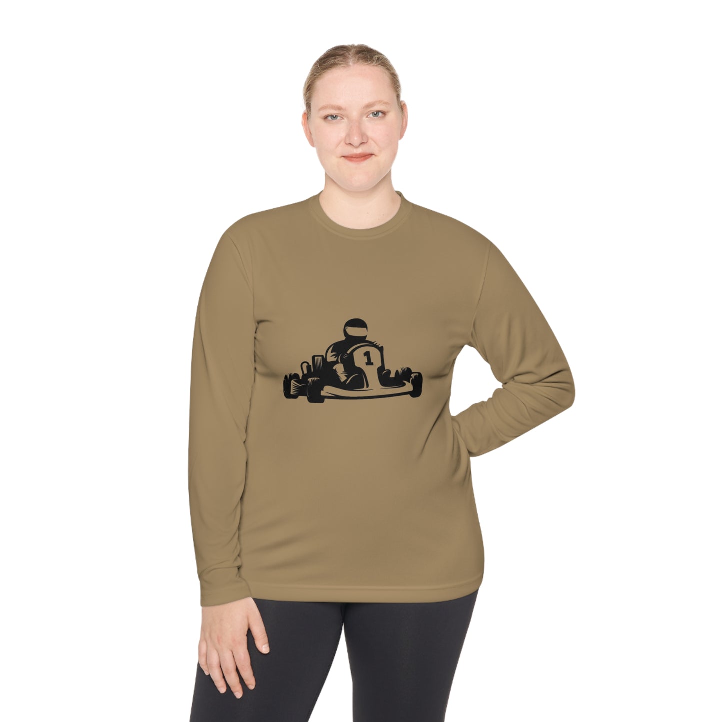 Lightweight Long Sleeve Tee: Racing #1