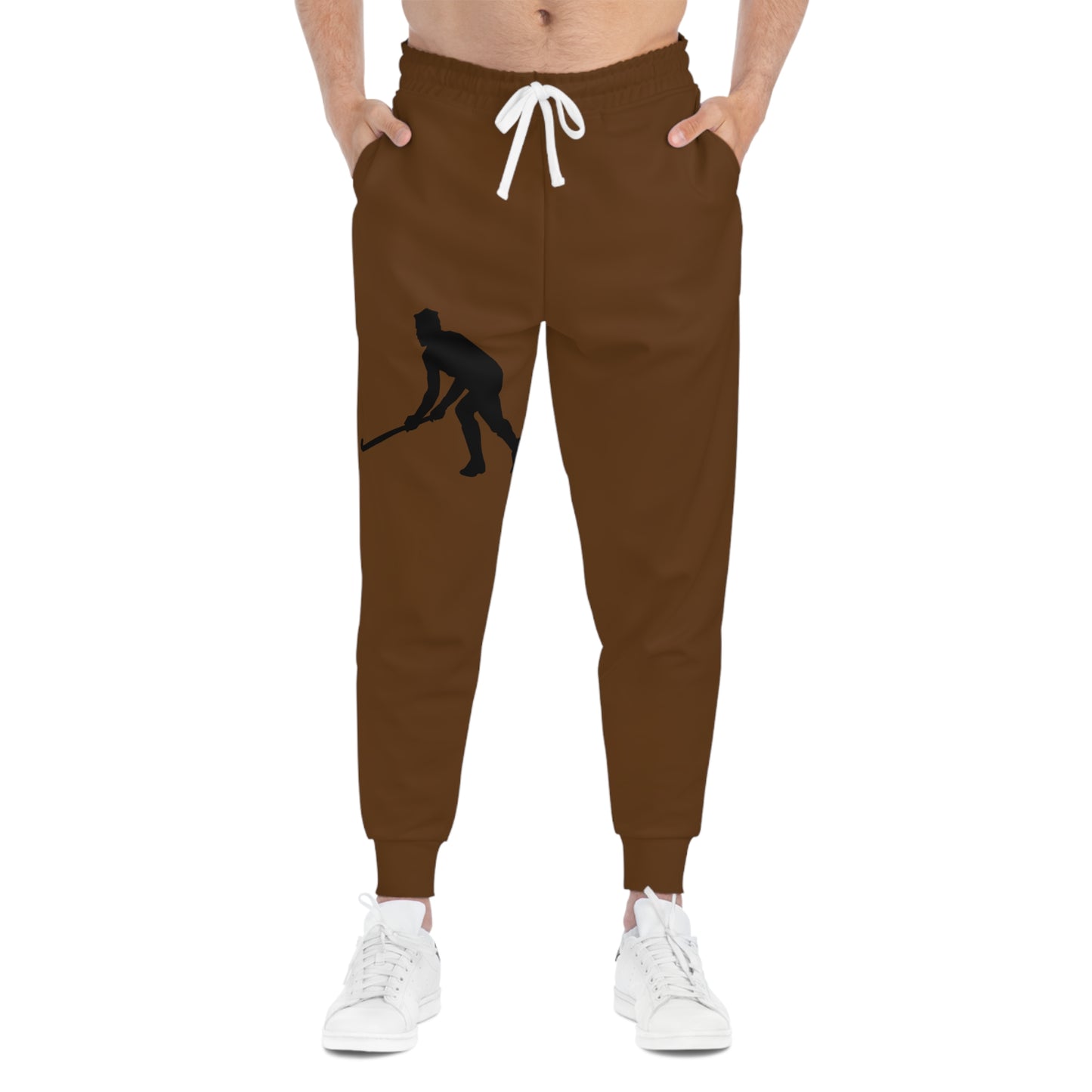 Athletic Joggers: Hockey Brown