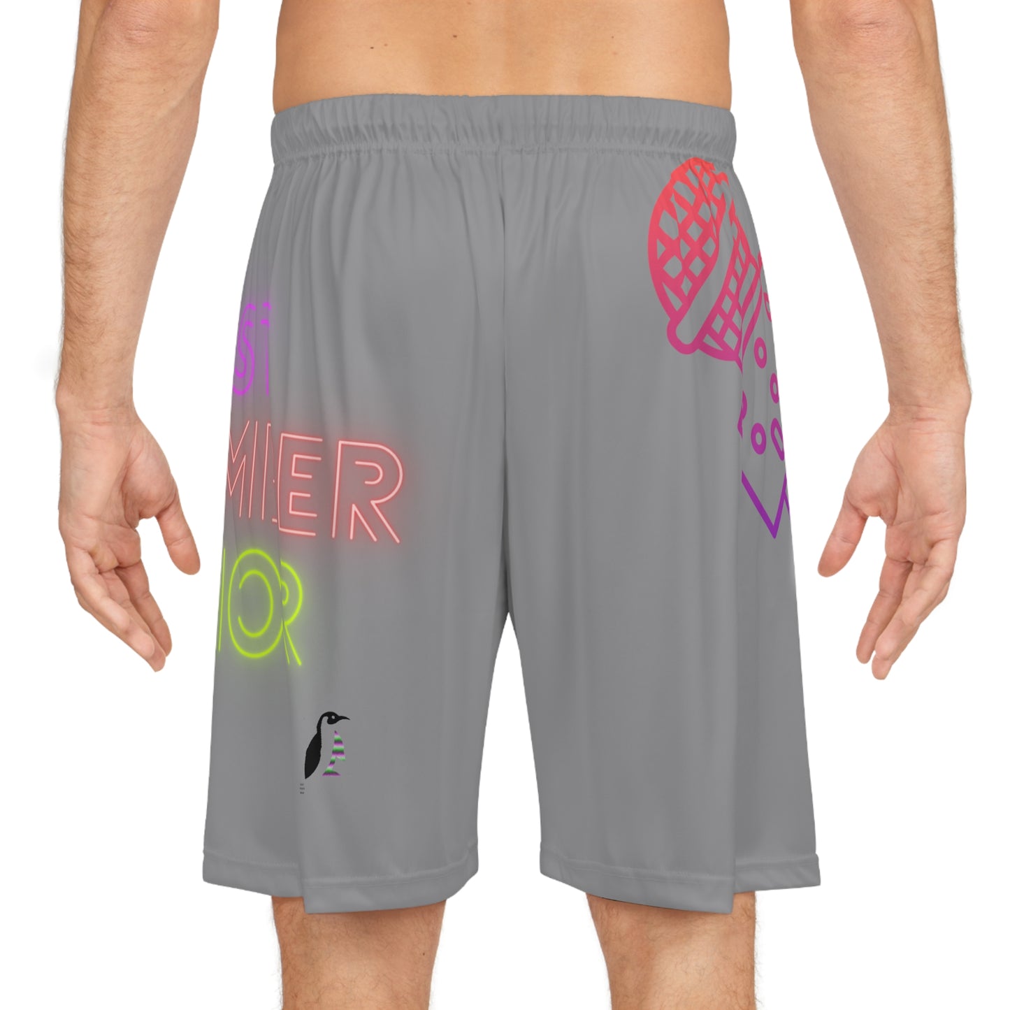 Basketball Shorts: Music Grey