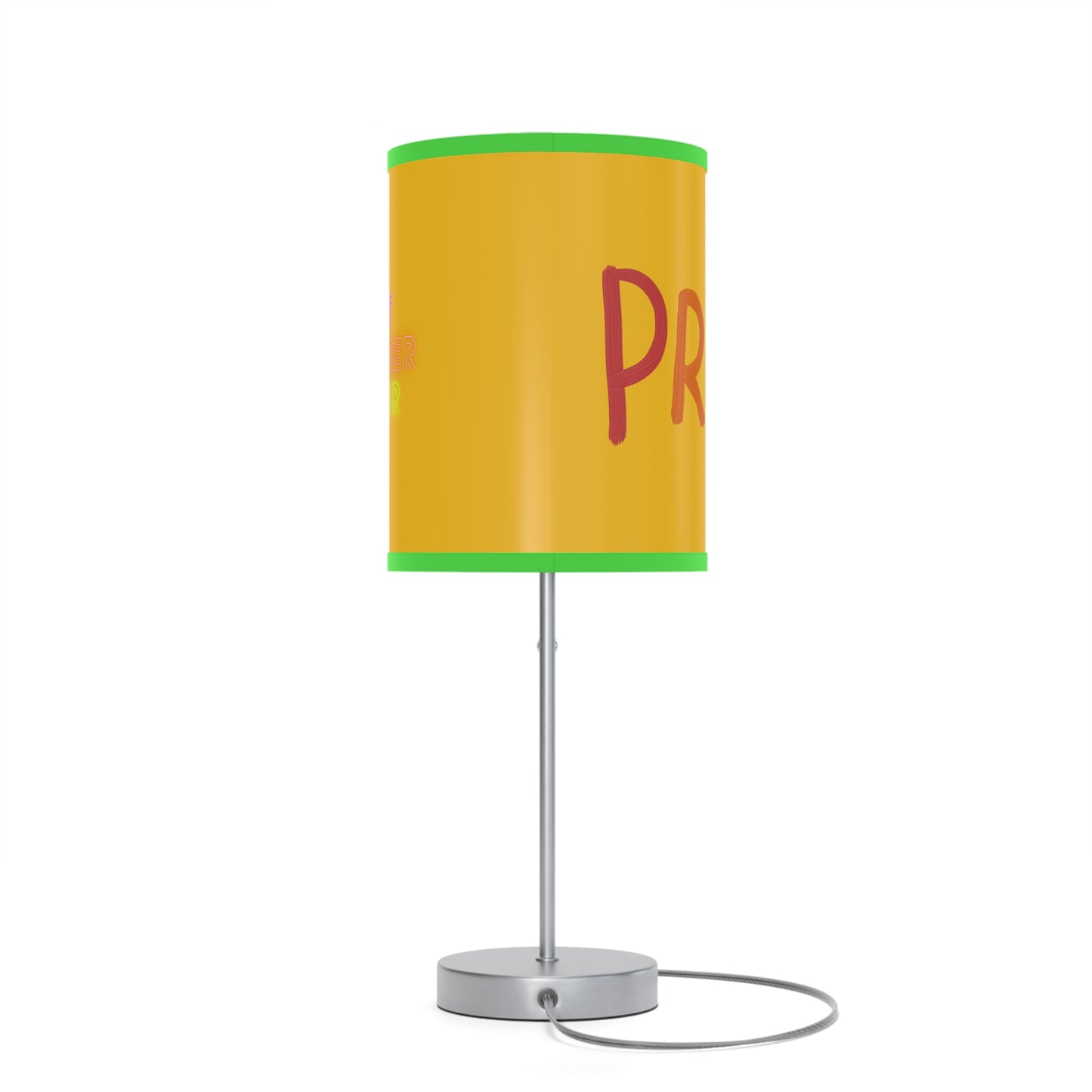 Lamp on a Stand, US|CA plug: LGBTQ Pride Yellow