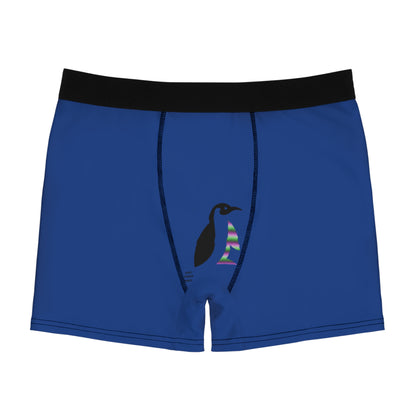 Men's Boxer Briefs: Soccer Dark Blue