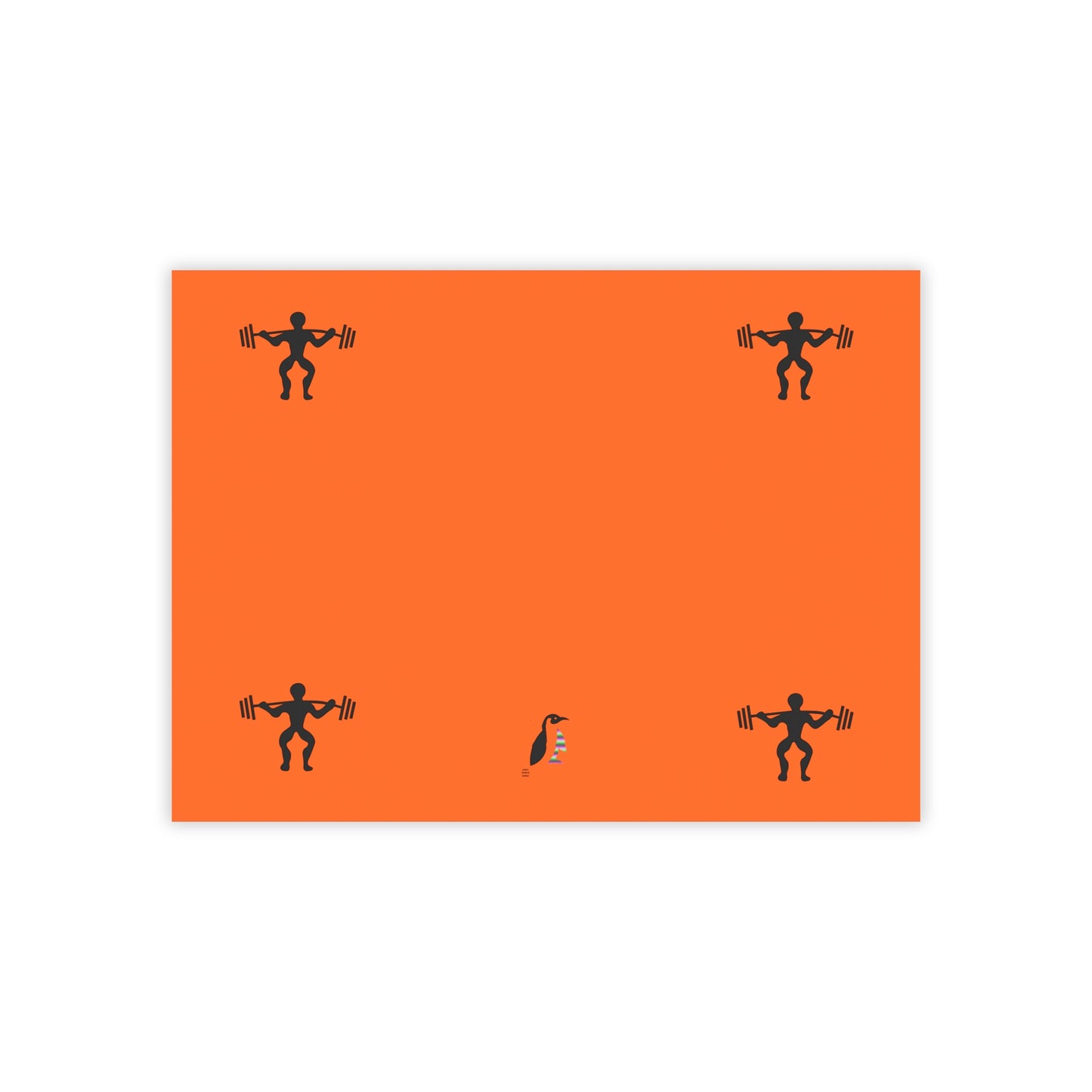 Post-it® Note Pads: Weightlifting Orange