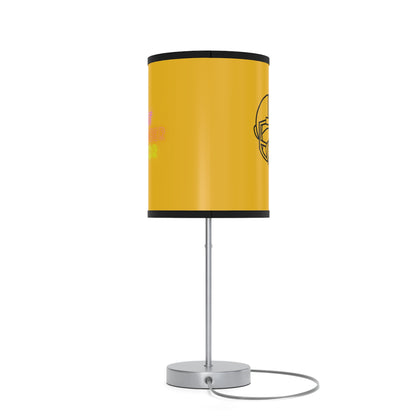 Lamp on a Stand, US|CA plug: Football Yellow