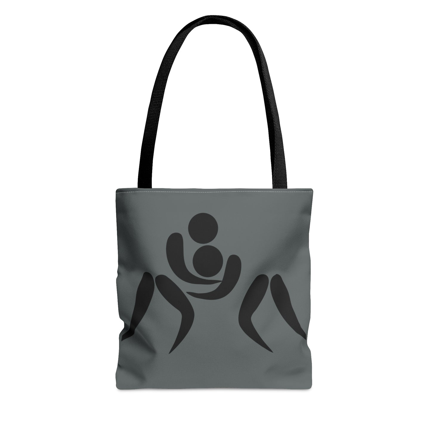 Tote Bag: Wrestling Dark Grey