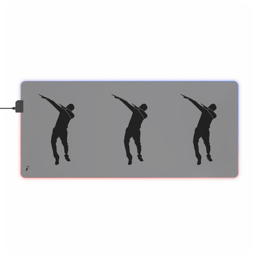 LED Gaming Mouse Pad: Dance Grey