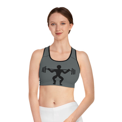 Sports Bra: Weightlifting Dark Grey