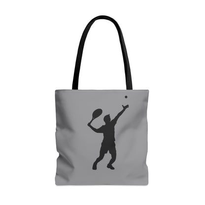 Tote Bag: Tennis Grey