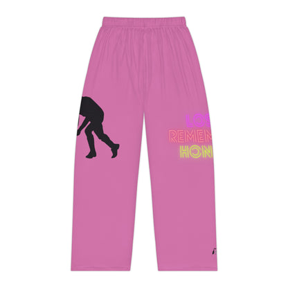 Women's Pajama Pants: Hockey Lite Pink