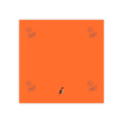 Post-it® Note Pads: Volleyball Orange