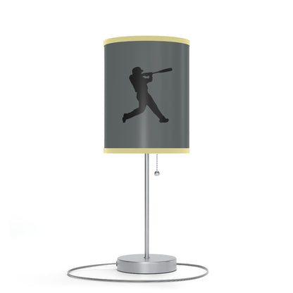 Lamp on a Stand, US|CA plug: Baseball Dark Grey