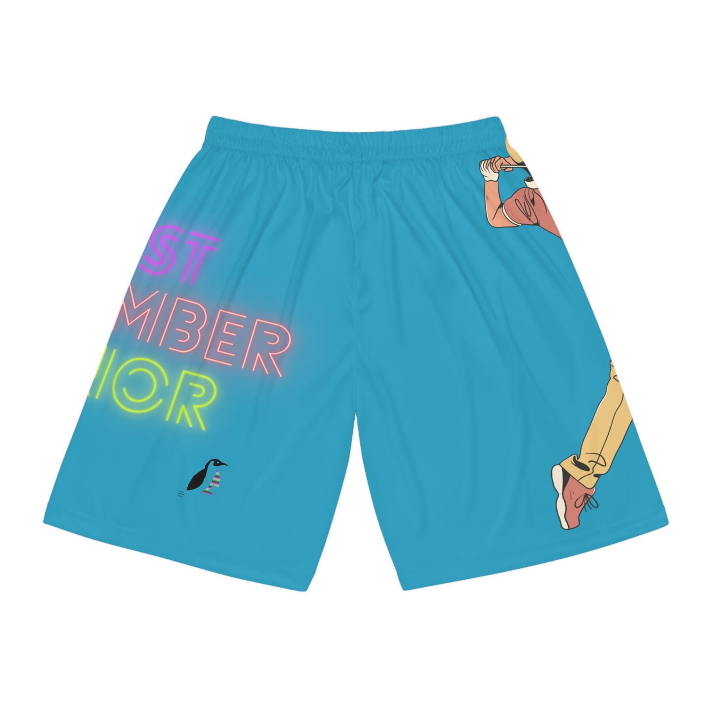 Basketball Shorts: Golf Turquoise