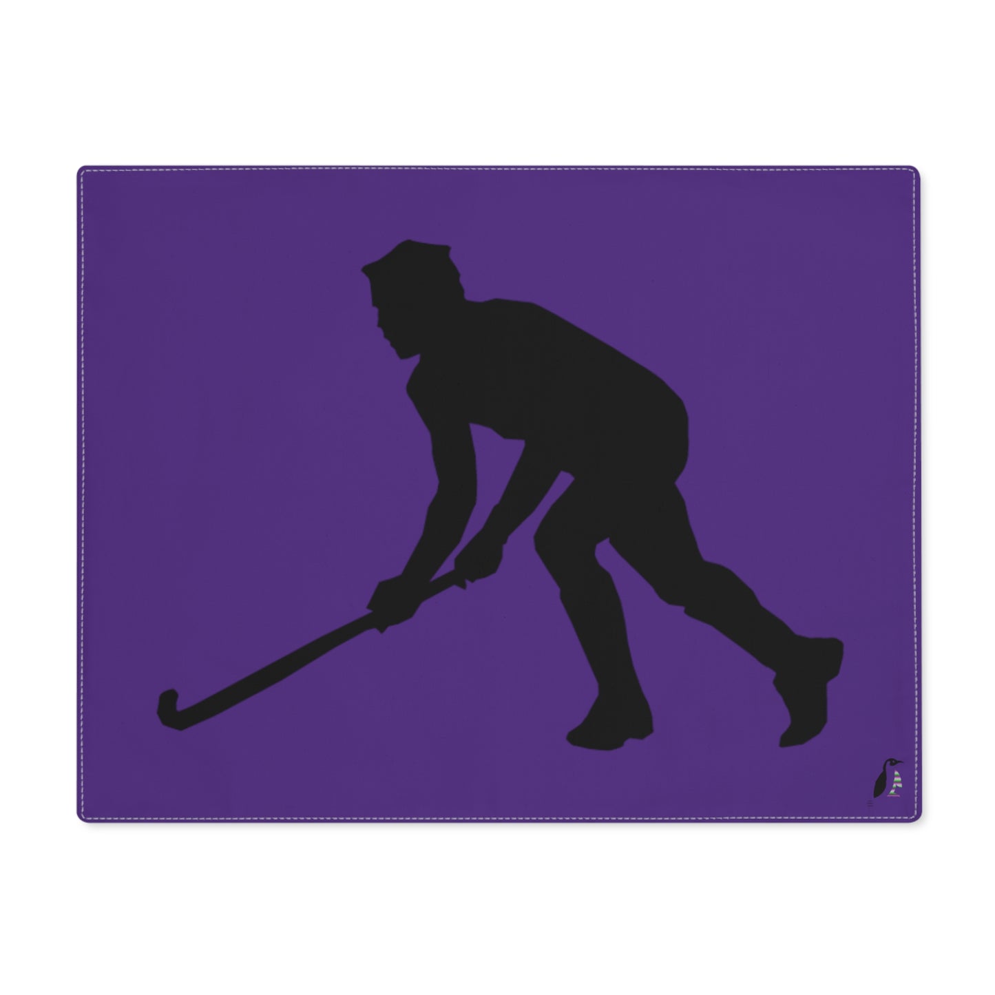 Placemat, 1pc: Hockey Purple