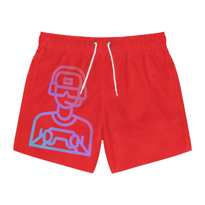 Swim Trunks: Gaming Red