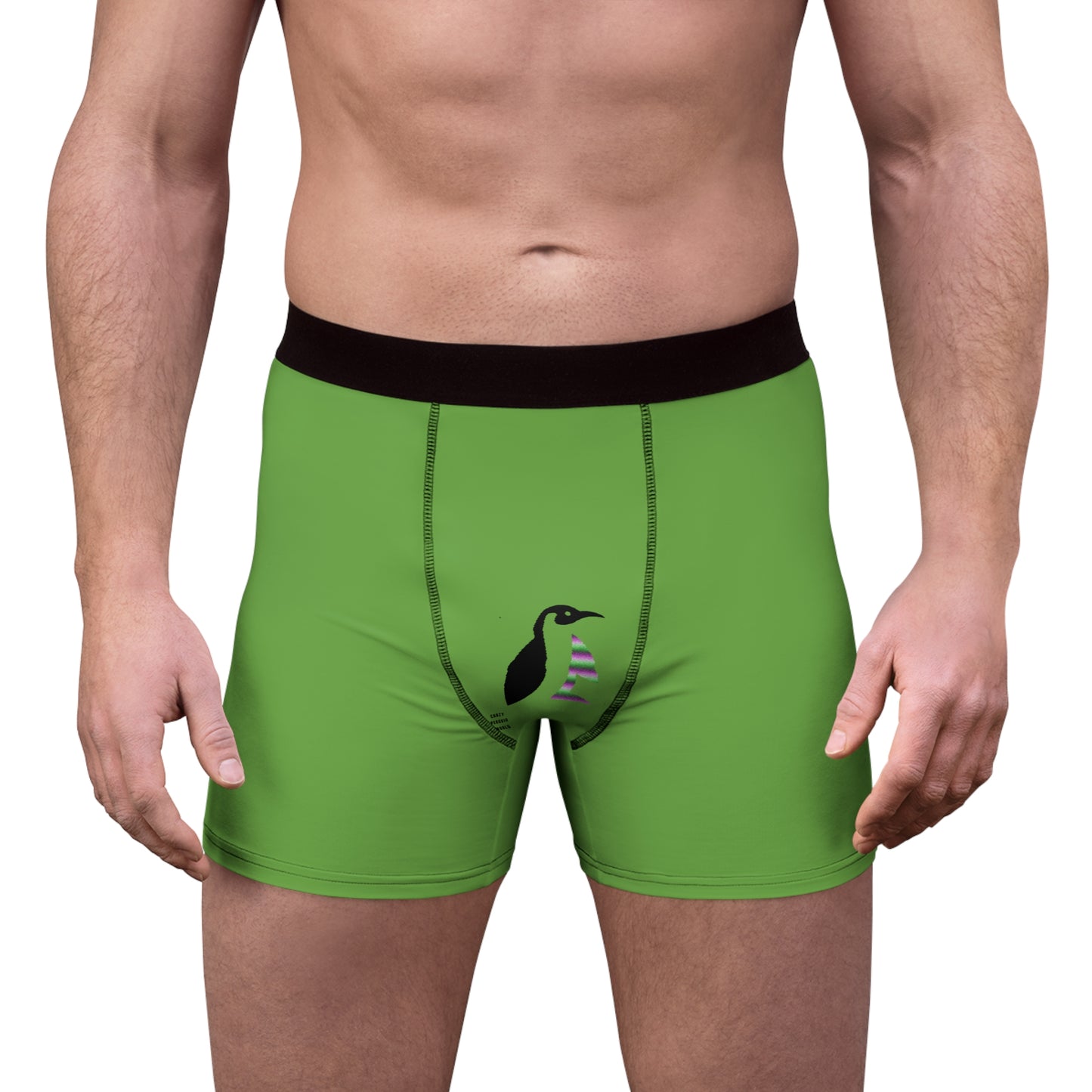 Men's Boxer Briefs: Racing Green