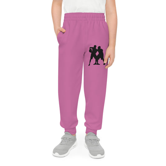 Youth Joggers: Basketball Lite Pink