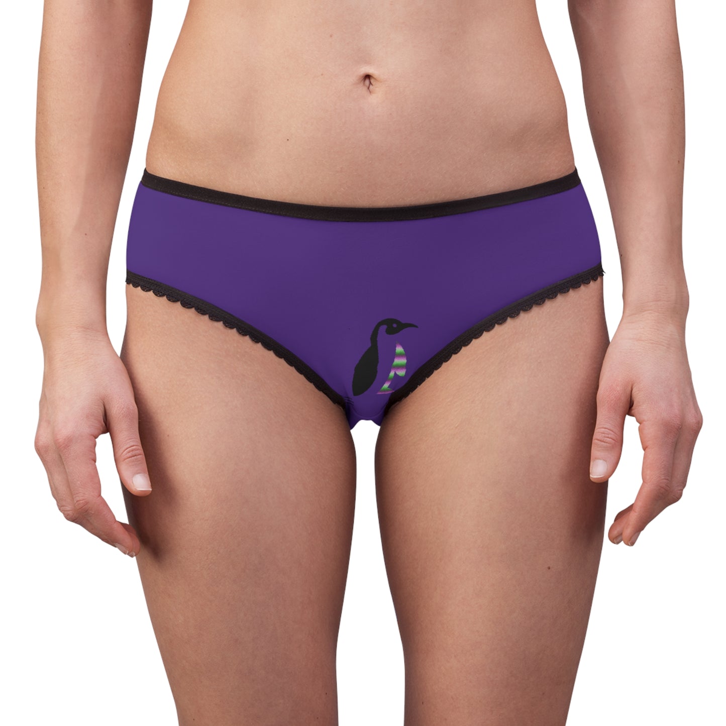 Women's Briefs: Skateboarding Purple