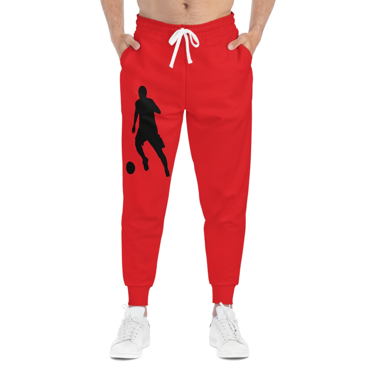 Athletic Joggers: Soccer Red