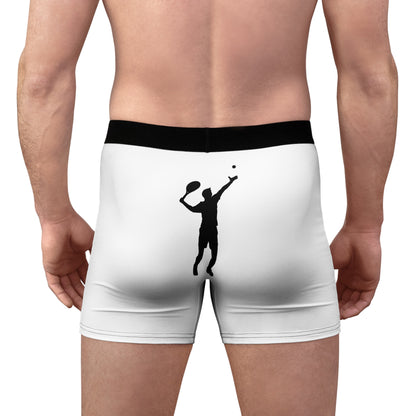 Men's Boxer Briefs: Tennis White