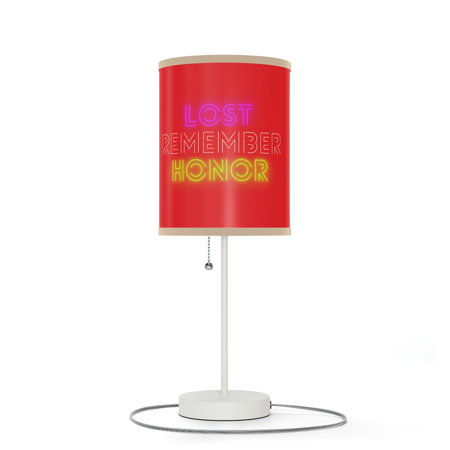 Lamp on a Stand, US|CA plug: Gaming Red