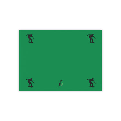 Post-it® Note Pads: Skateboarding Dark Green