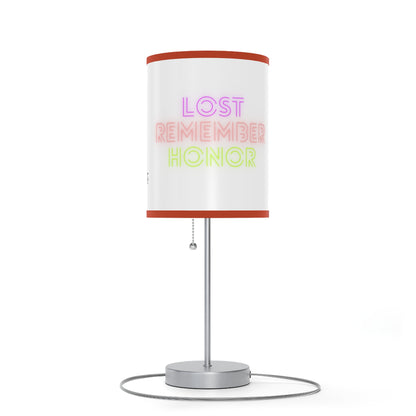 Lamp sa isang Stand, US|CA plug: Writing White 