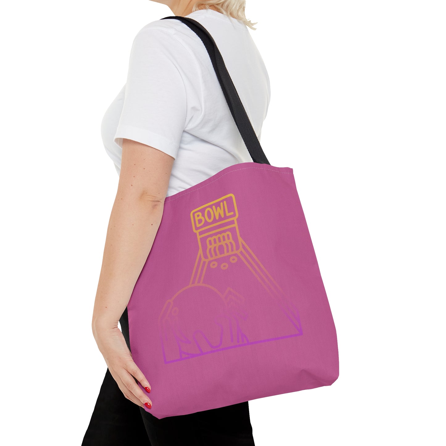 Tote Bag: Bowling Lite Pink