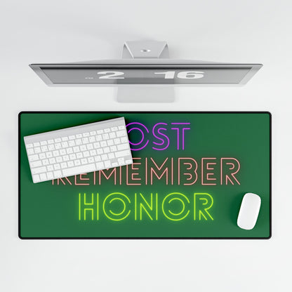 Desk Mats: Lost Remember Honor Dark Green