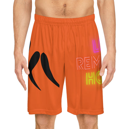 Basketball Shorts: Wrestling Orange