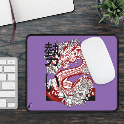 Gaming Mouse Pad: Dragons Lite Purple