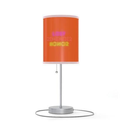 Lamp on a Stand, US|CA plug: LGBTQ Pride Orange