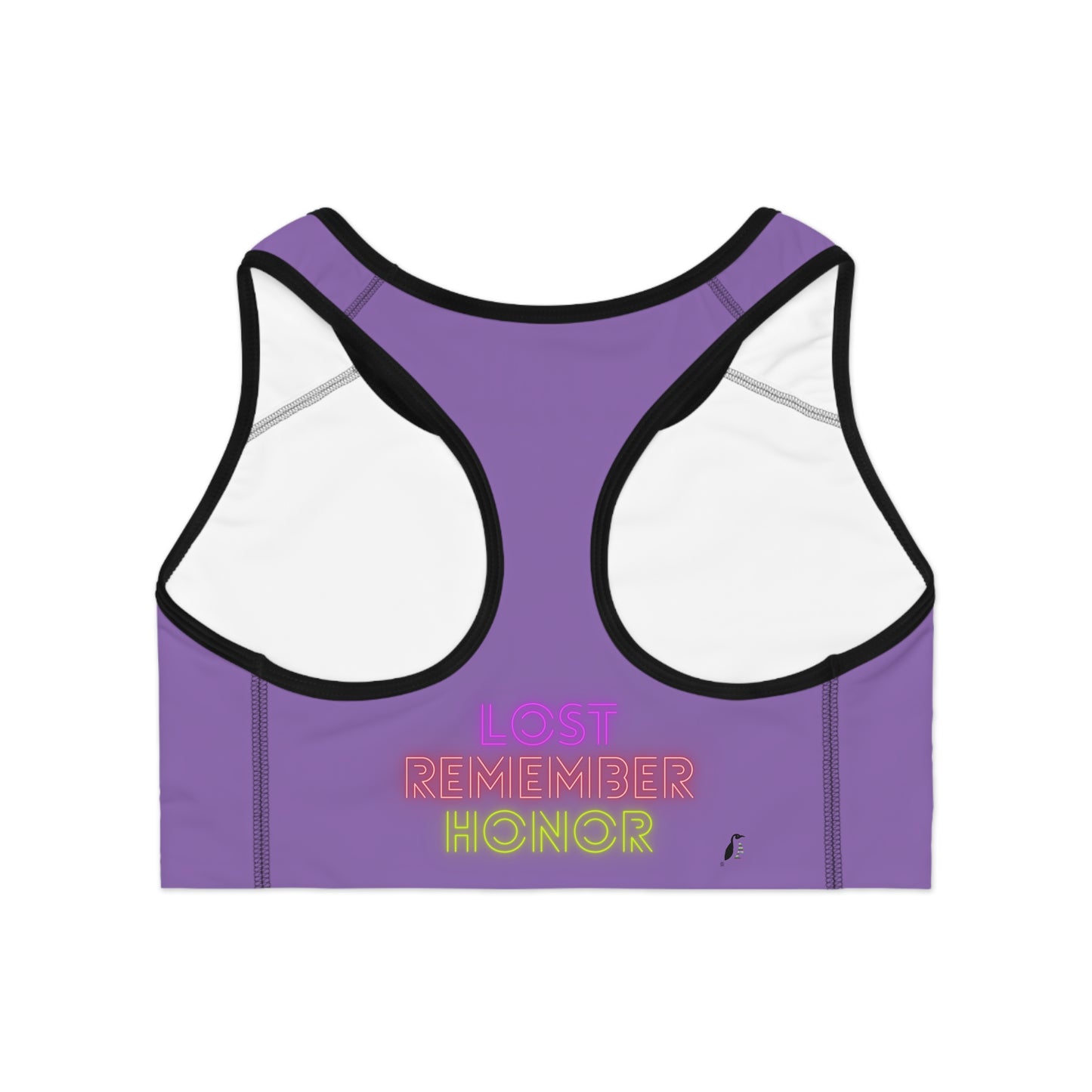 Sports Bra: Racing Lite Purple