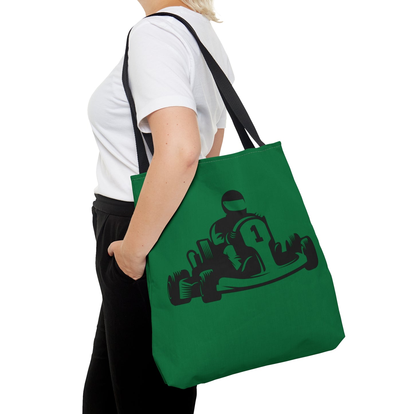 Tote Bag: Racing Dark Green