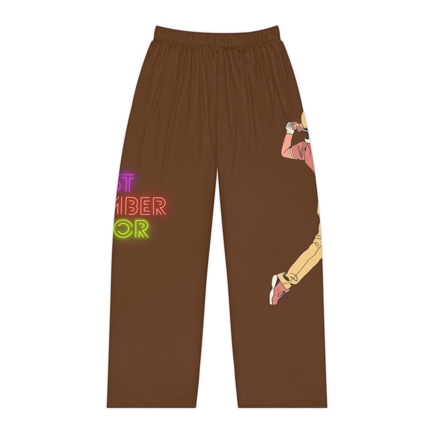 Women's Pajama Pants: Golf Brown