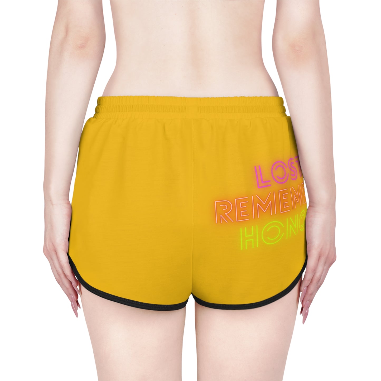 Women's Relaxed Shorts: Racing Yellow