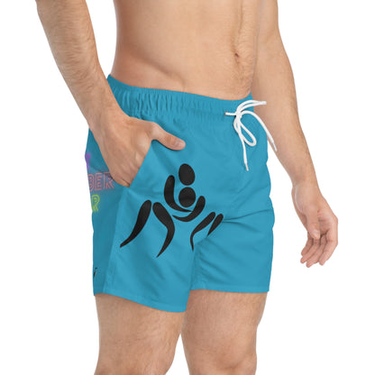 Swim Trunks: Wrestling Turquoise