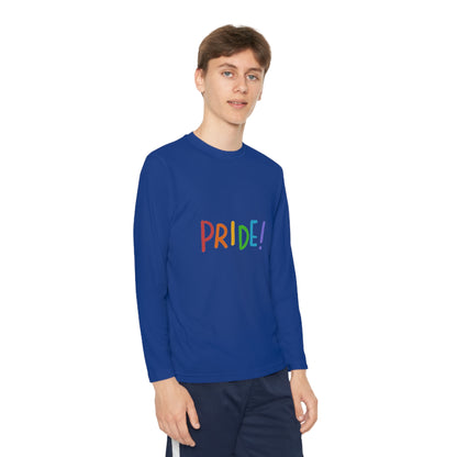 Youth Long Sleeve Competitor Tee: LGBTQ Pride 