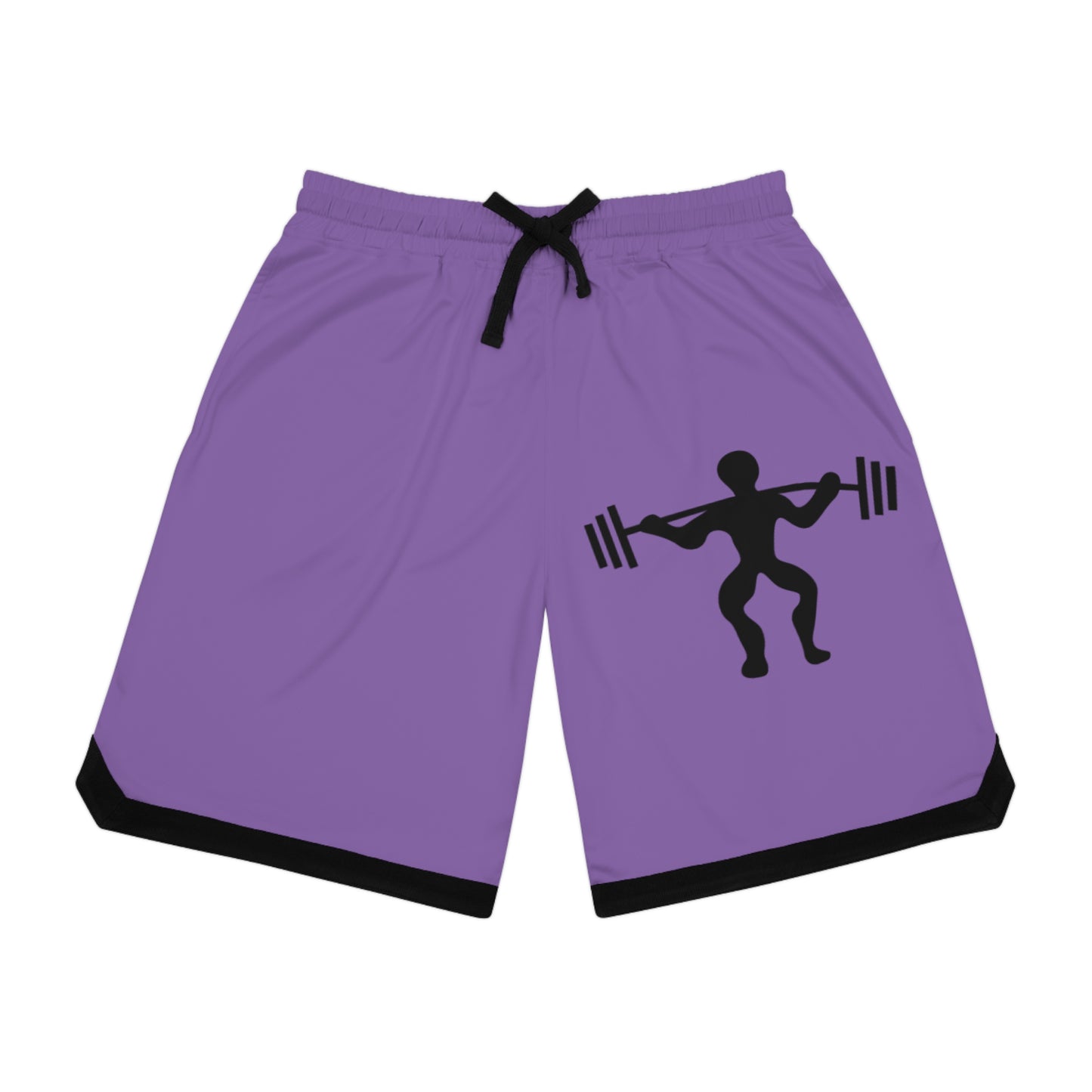 Basketball Rib Shorts: Weightlifting Lite Purple