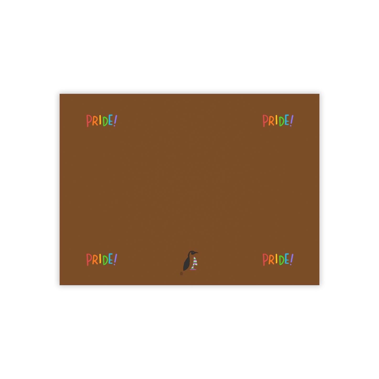 Post-it® Note Pads: LGBTQ Pride Brown