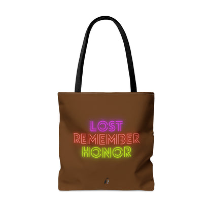 Tote Bag: Bowling Brown