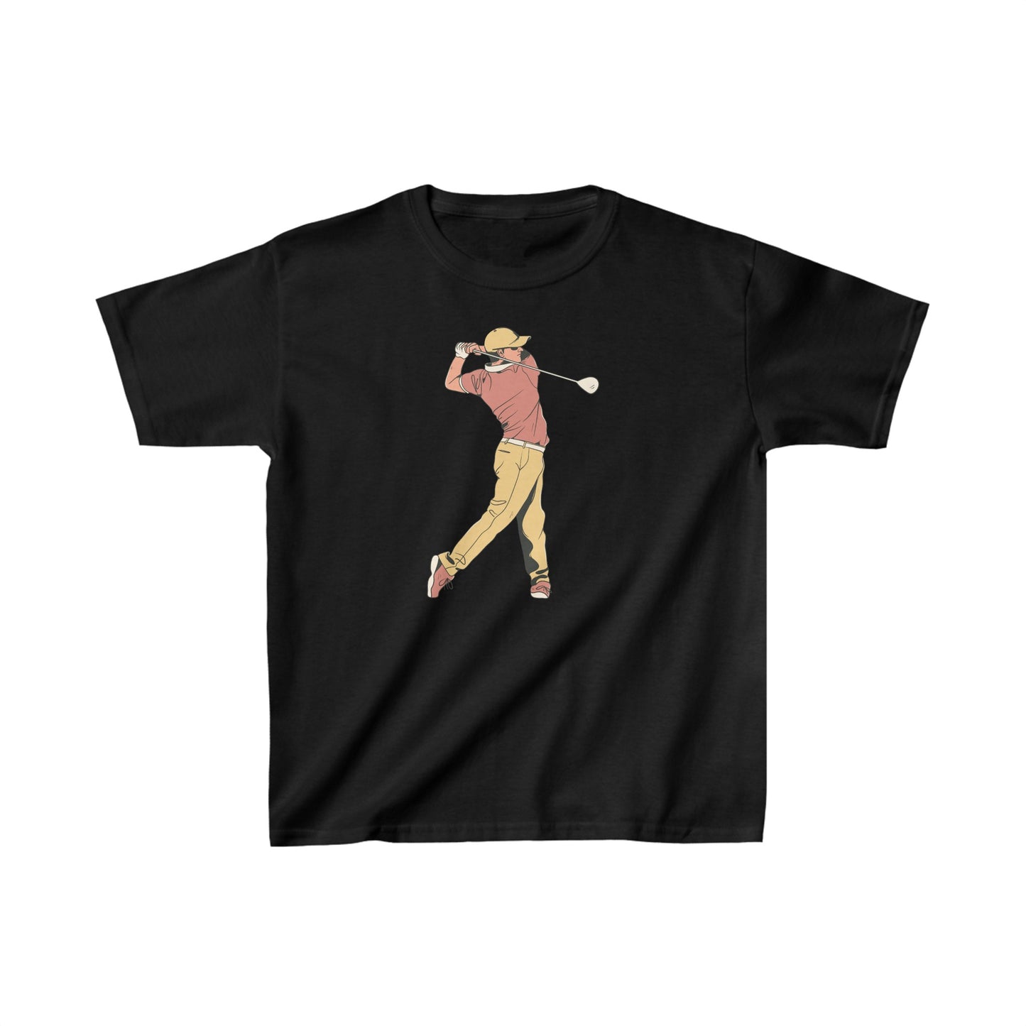 Kids Heavy Cotton™ Tee: Golf