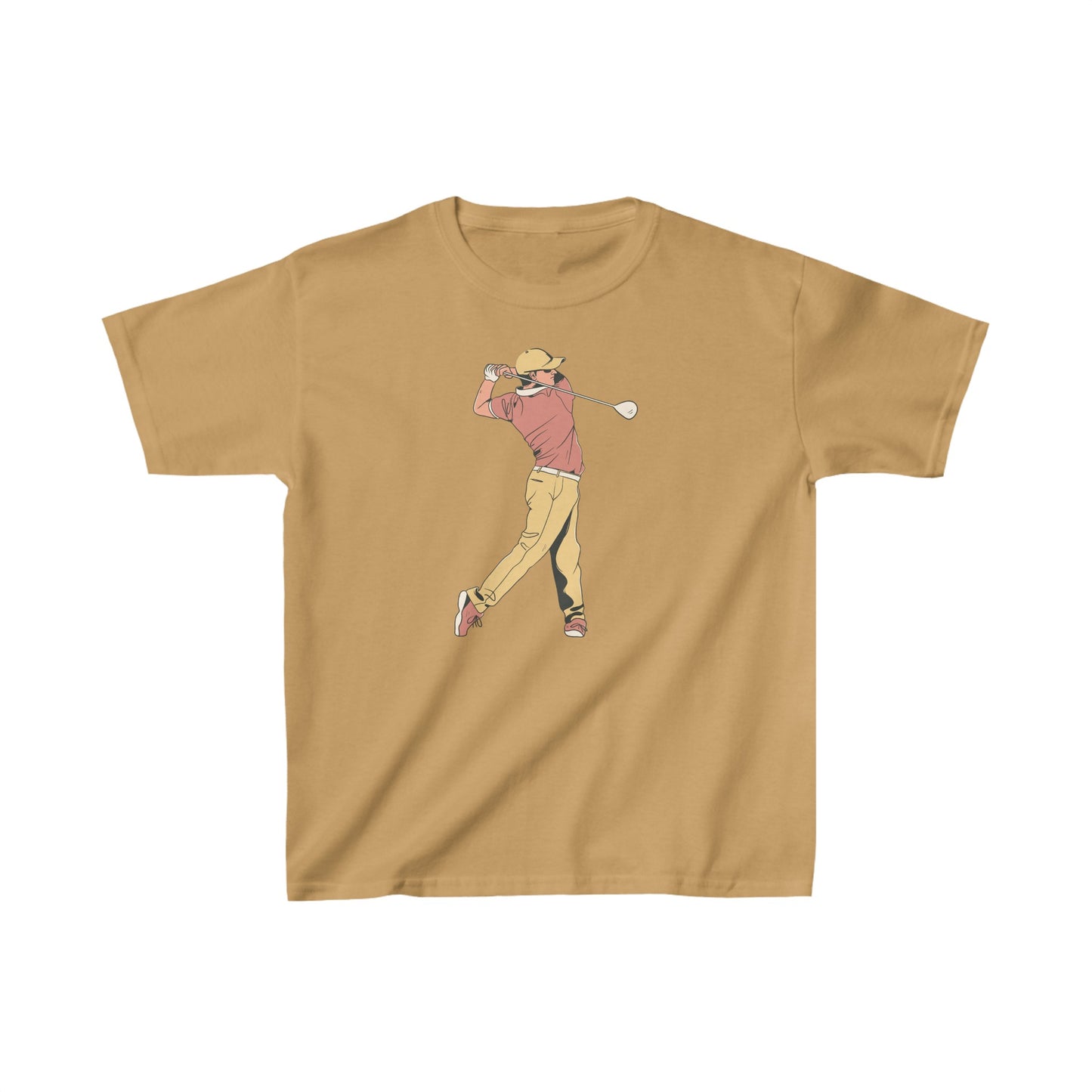 Kids Heavy Cotton™ Tee: Golf