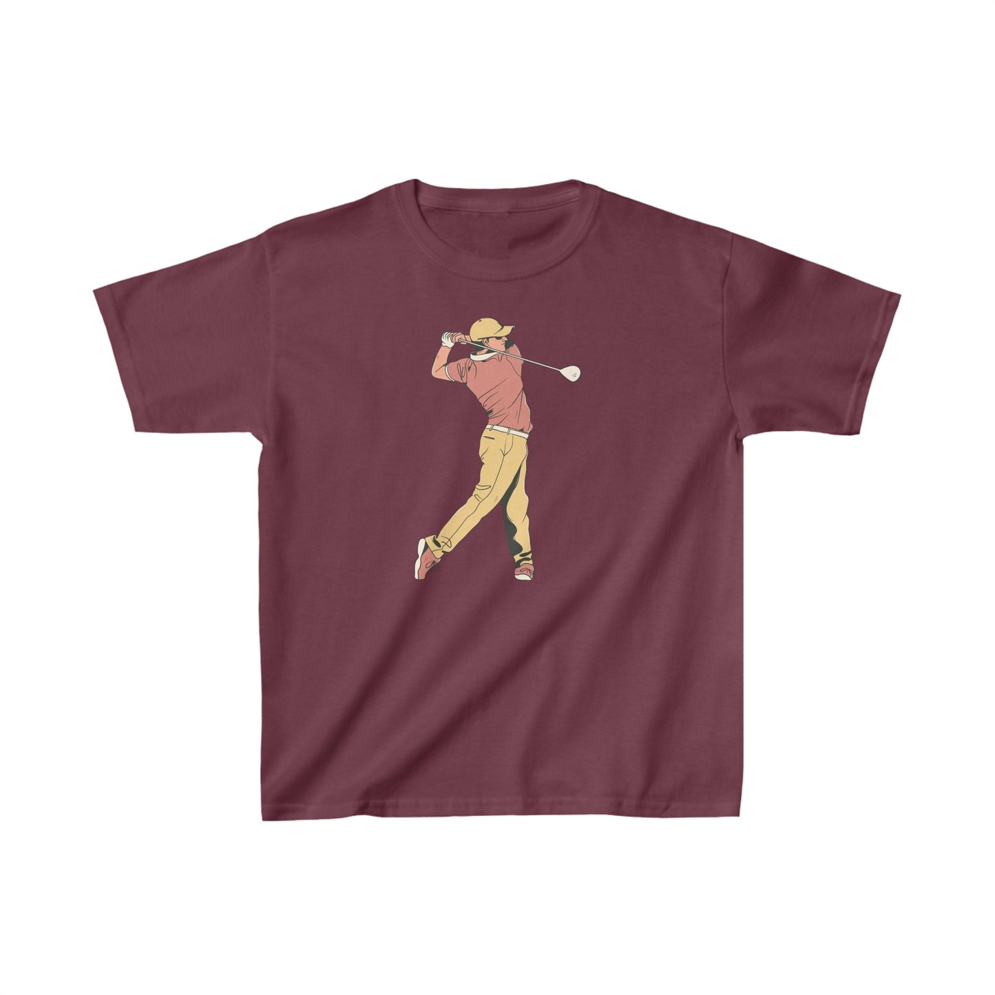 Kids Heavy Cotton™ Tee: Golf