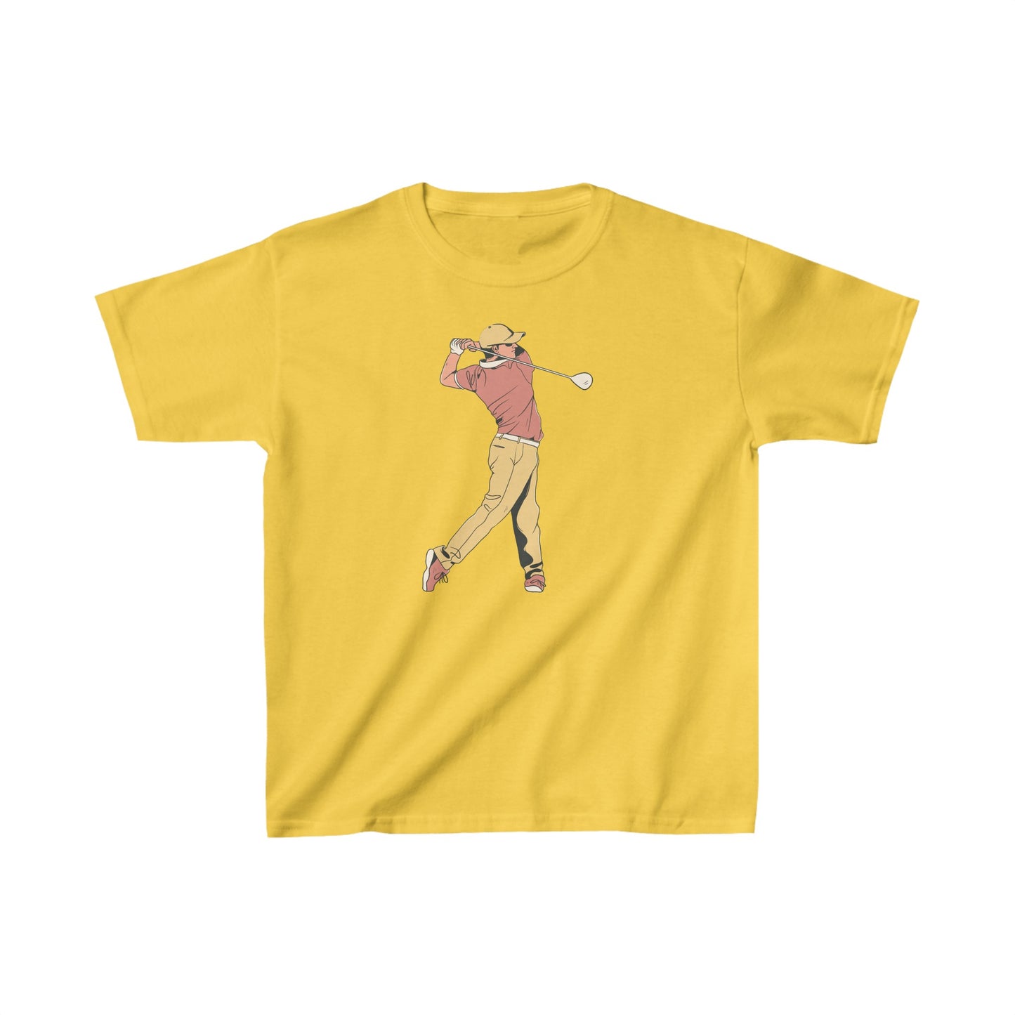 Kids Heavy Cotton™ Tee: Golf