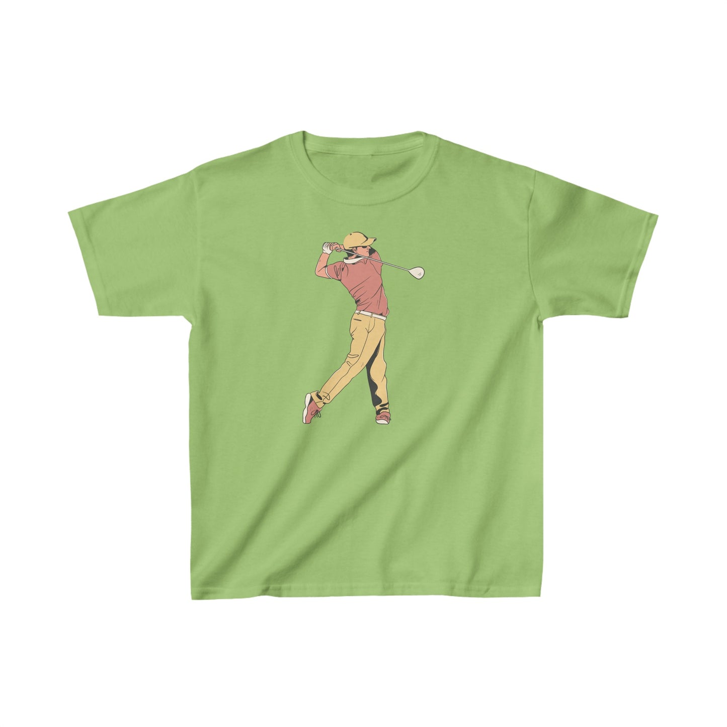 Kids Heavy Cotton™ Tee: Golf