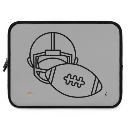 Laptop Sleeve: Football Lite Grey