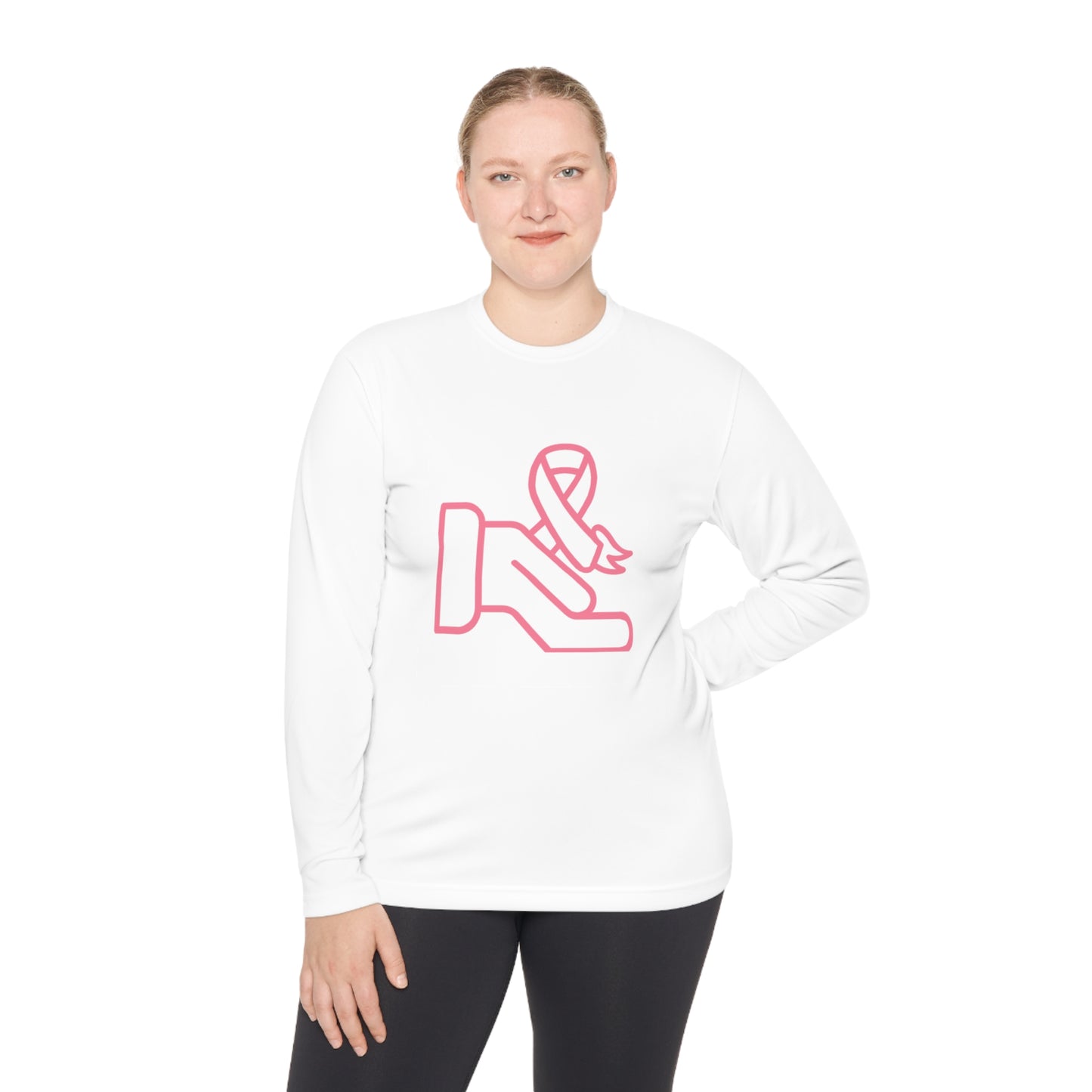 Lightweight Long Sleeve Tee: Fight Cancer #1