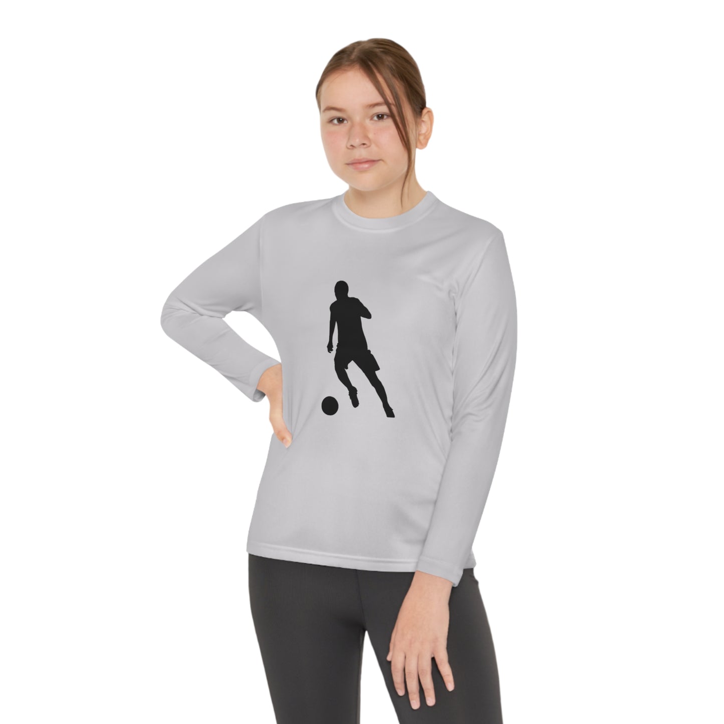 Youth Long Sleeve Competitor Tee: Soccer 