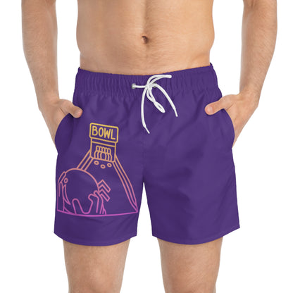 Swim Trunks: Bowling Purple