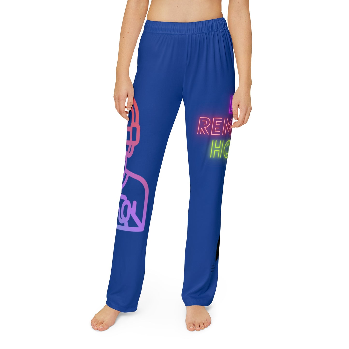 Kids Pajama Pants: Gaming Dark Blue