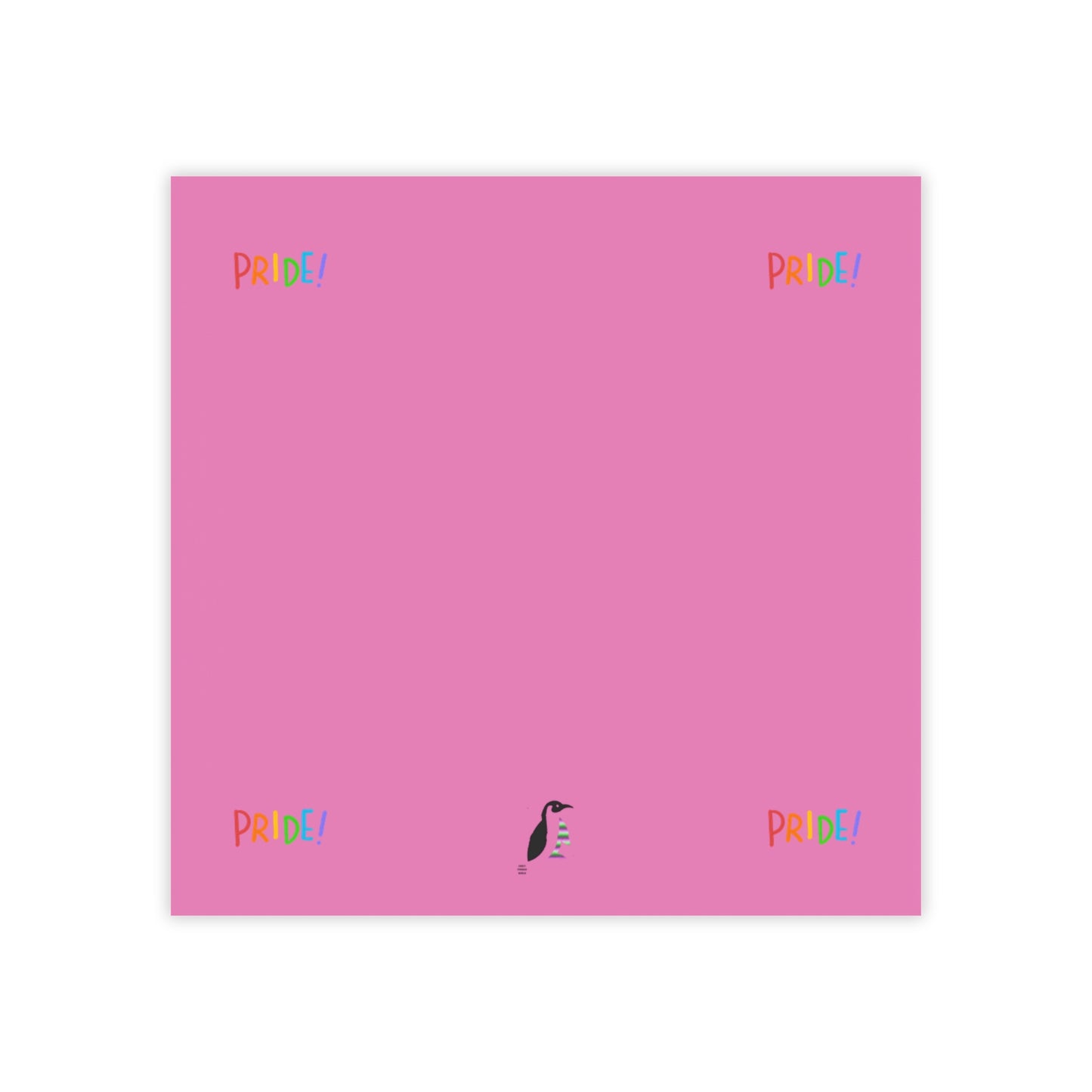 Post-it® Note Pads: LGBTQ Pride Lite Pink